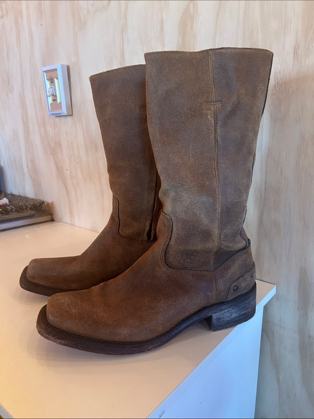 Ariat Brown Suede Mid-Calf Women’s Boots